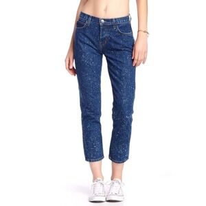 Current Elliott The Vintage Straight Constellation Womens Jeans 29 Button Fly
